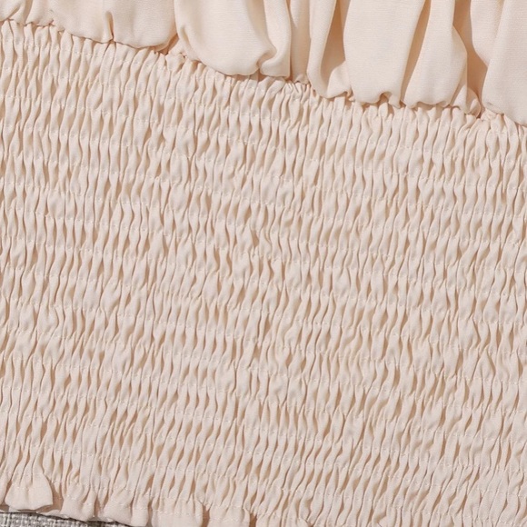 Apricot Knot Front Shirred Cami Top - Picture 4 of 4